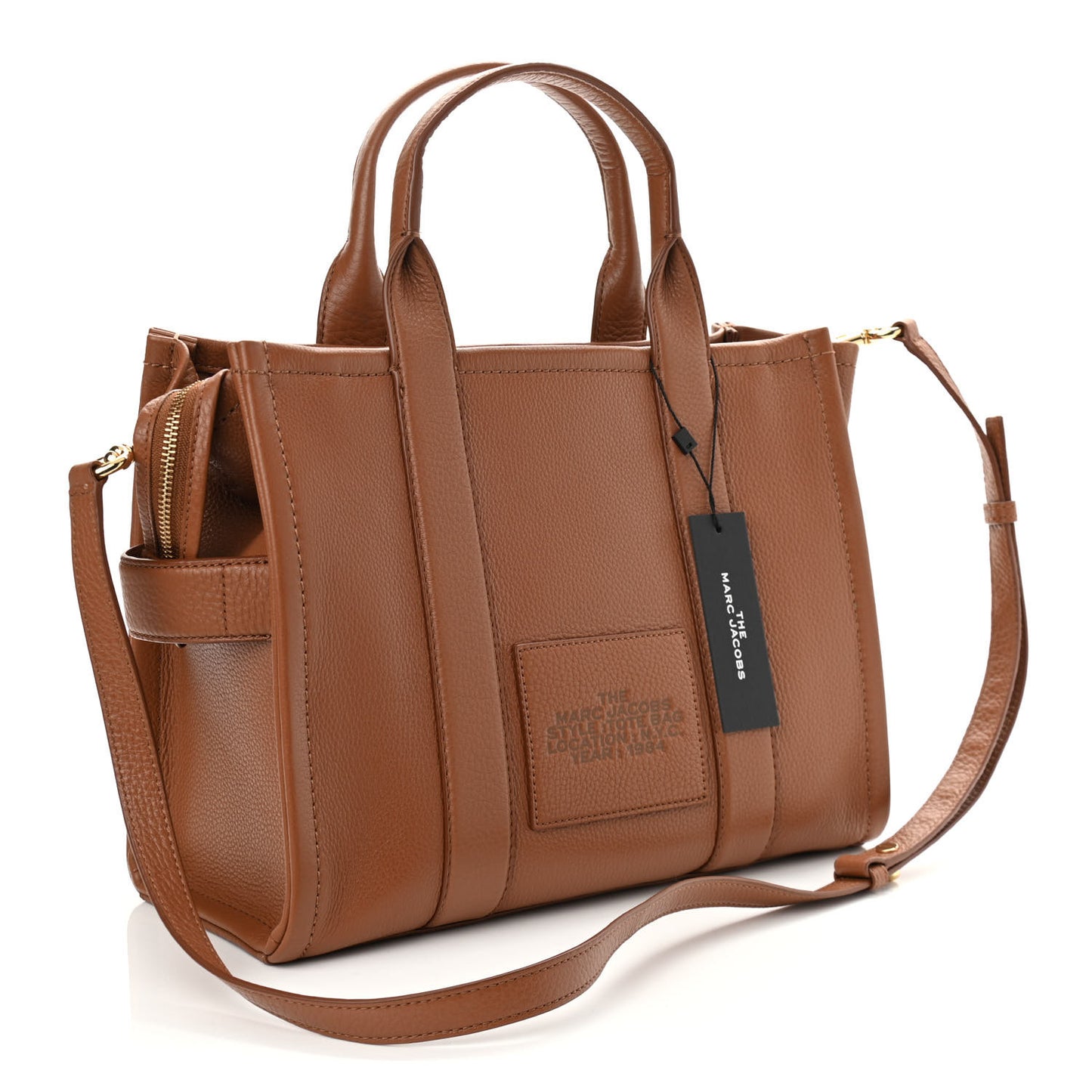 Grained Calfskin Medium The Tote Bag Argan Oil