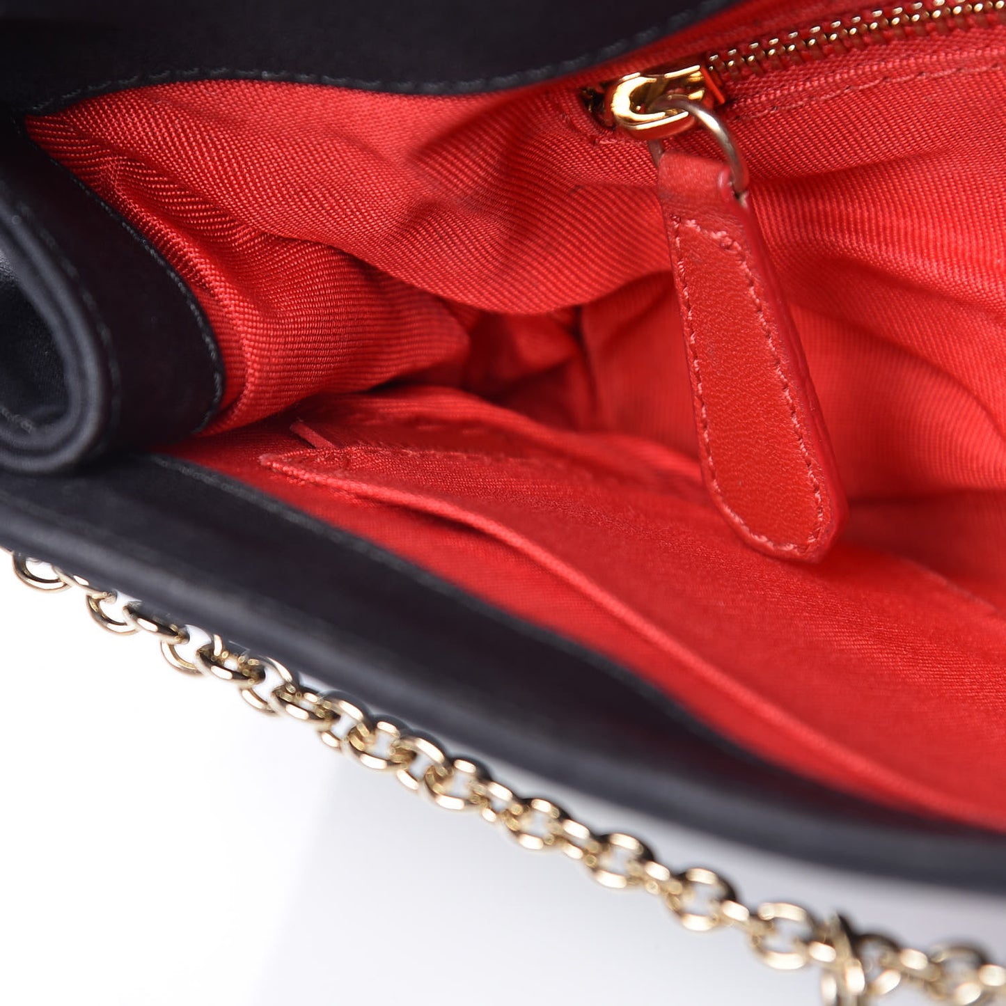 Canvas Patch Letters Riviera Clutch Black