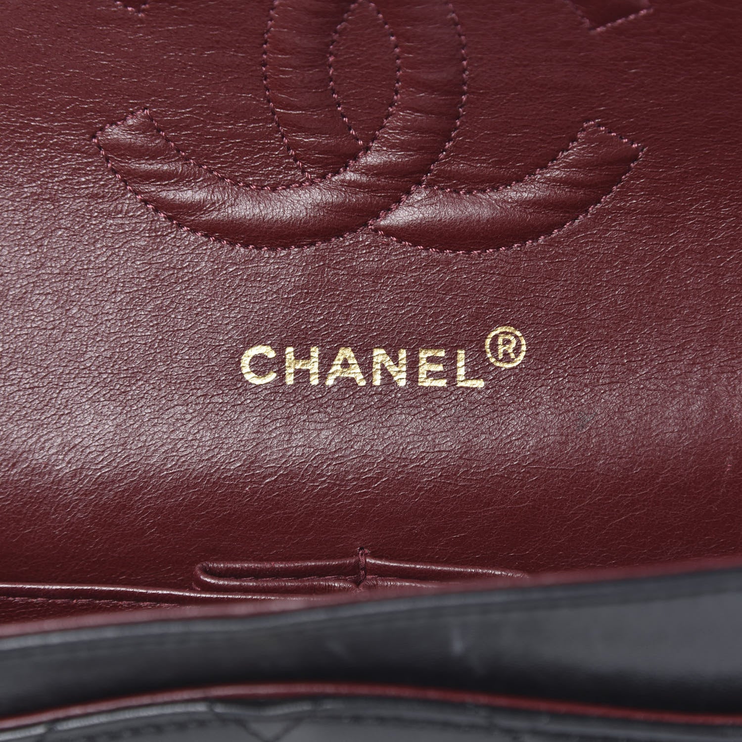 Chanel Lambskin Quilted Medium Double Flap Black 6 of 18