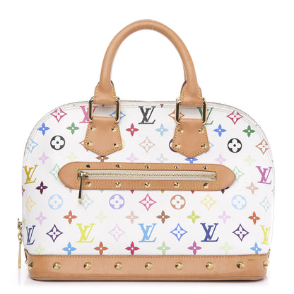 Louis Vuitton Monogram Multicolor Alma White 1 of 15