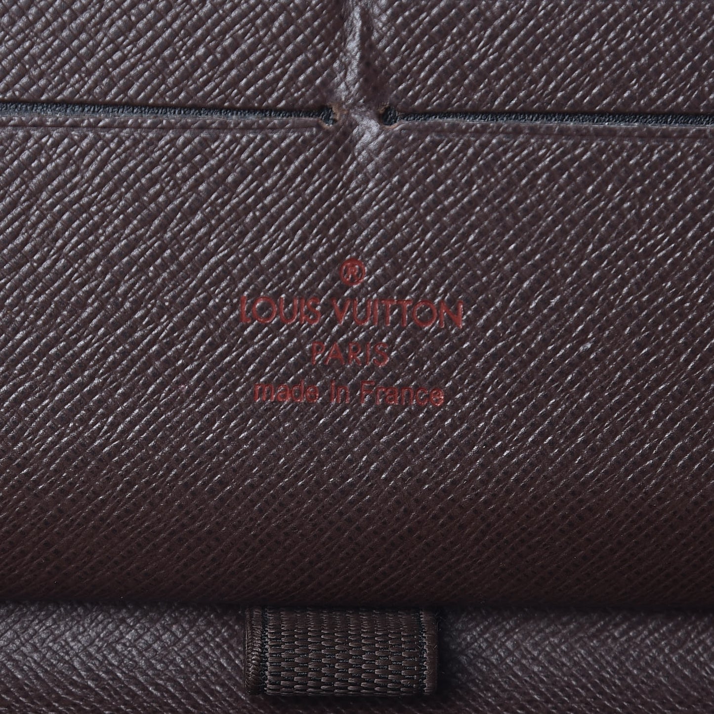 Damier Ebene Zippy Organizer Wallet