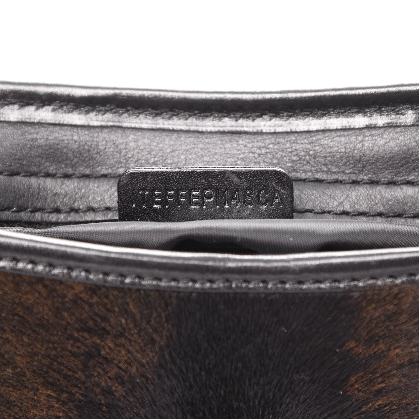 Prorsum Calf Hair Studded Shoulder Bag