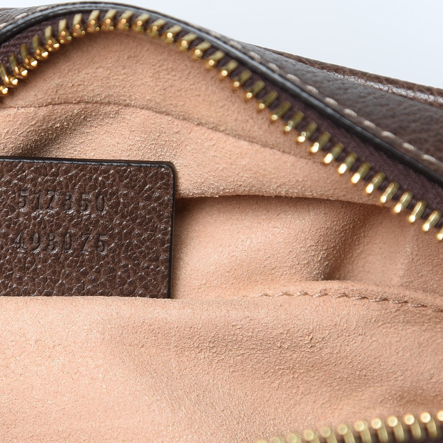 GG Supreme Monogram Web Mini Ophidia Shoulder Bag Brown