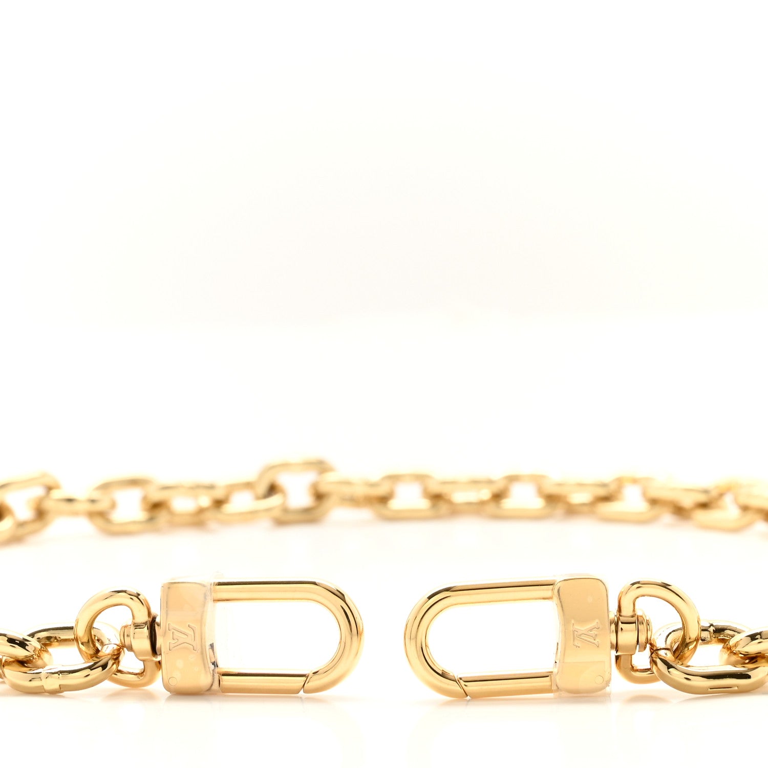 Louis Vuitton Slim Trunk Chain Shoulder Strap Gold 3 of 3