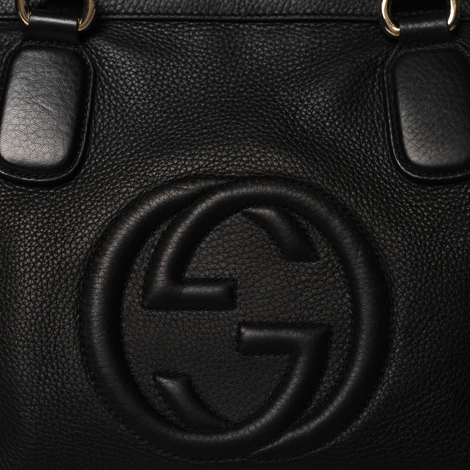 Gucci Cellarius Calfskin Small Soho Top Handle Satchel Black 8 of 10