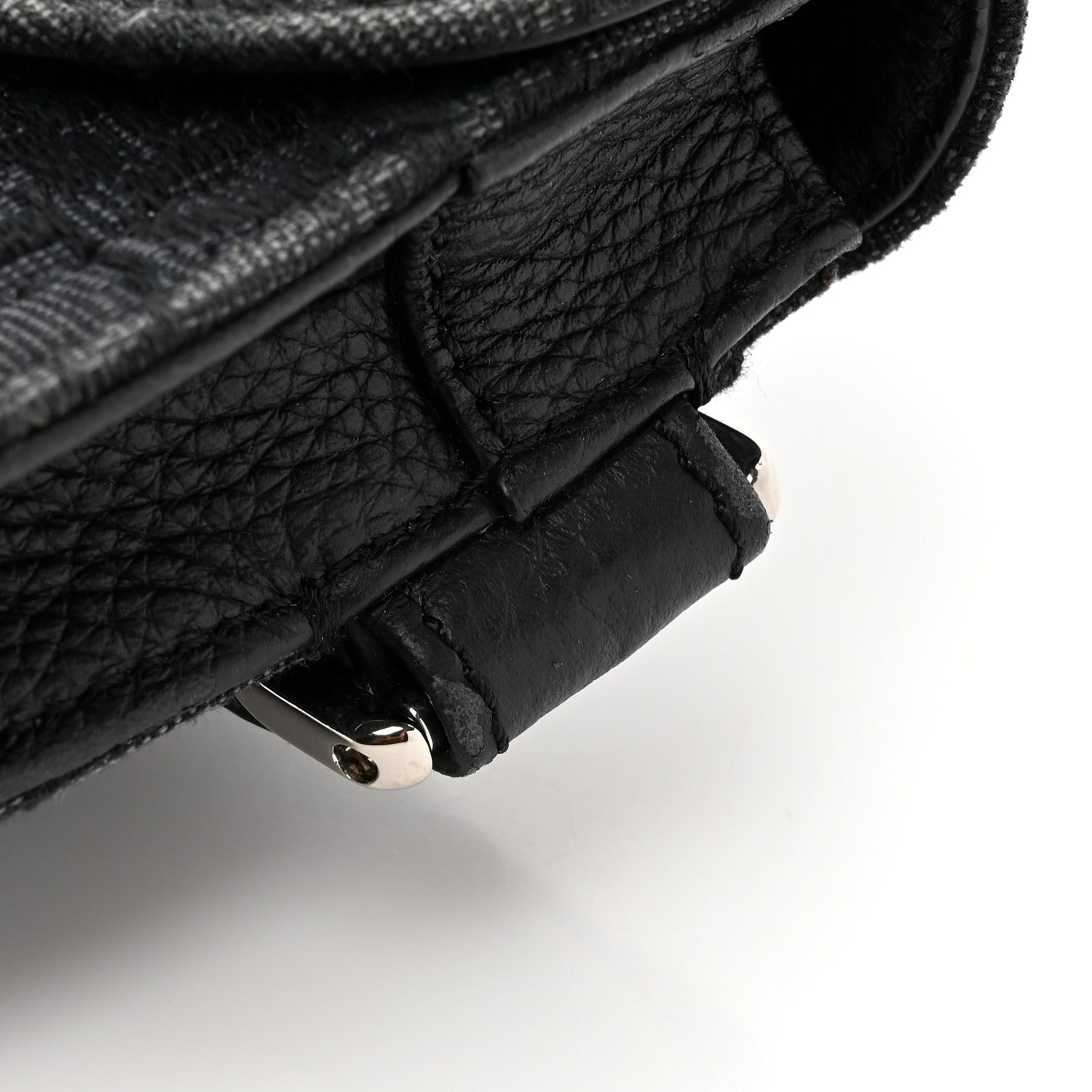 Christian Dior Oblique Saddle Messenger Pouch Black 14 of 16