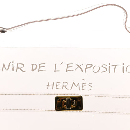 Hermes Vinyl Souvenir De L'Exposition Kelly Transparent 6 of 9