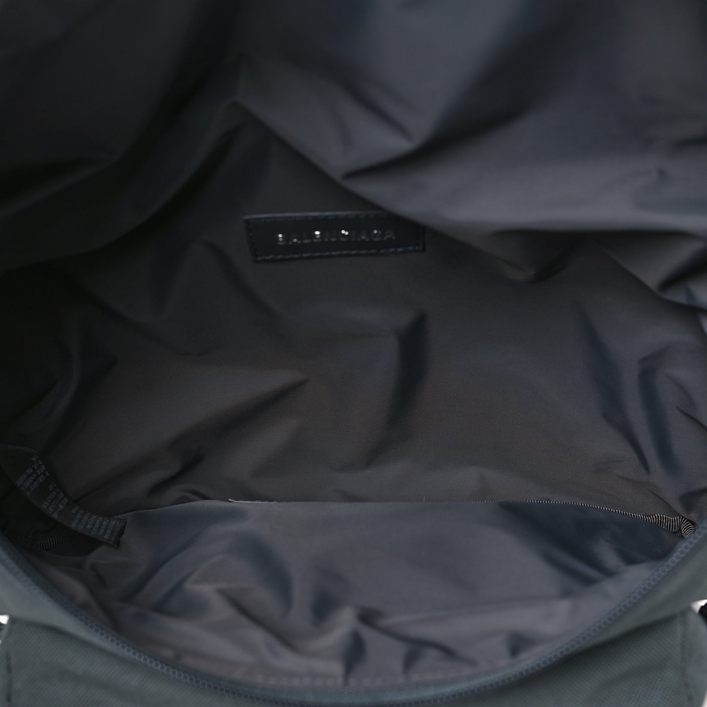 Recycled Casual Nylon Large Army Beltpack Dark Grey