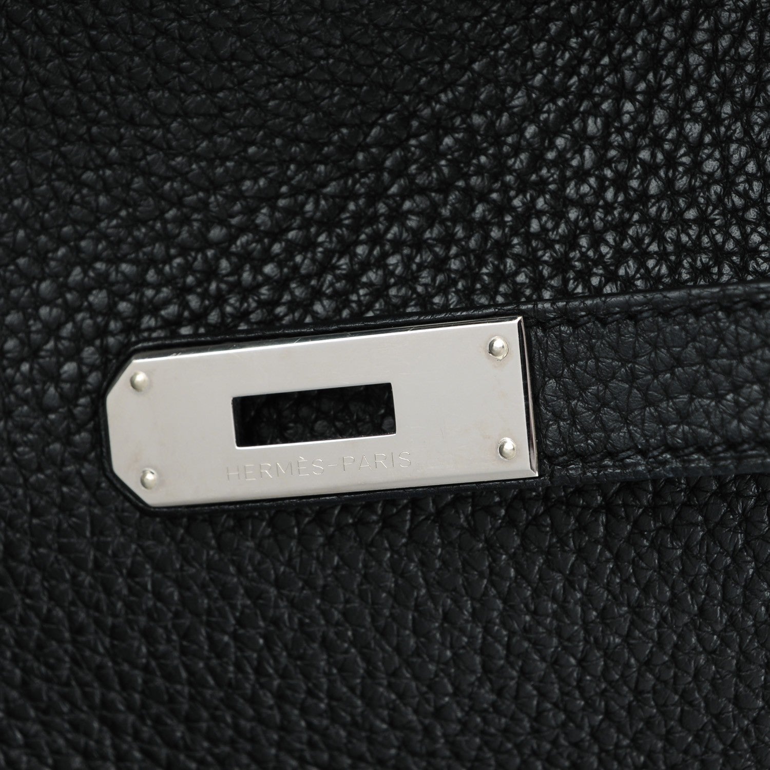 Hermes Taurillon Clemence Birkin 40 Black 9 of 25