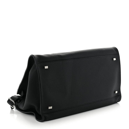 The Row Matte Grained Calfskin Soft Margaux 15 Black 3 of 8