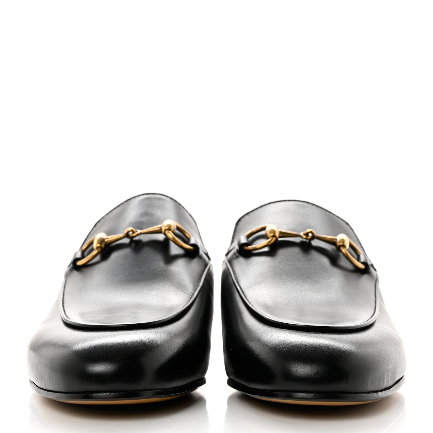 Calfskin Womens Princetown Slippers 36 Black