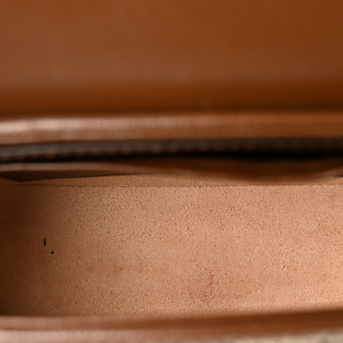 GG Supreme Monogram Azalea Calfskin Web Horsebit 1955 Wallet On Strap Beige Ebony Brown Sugar