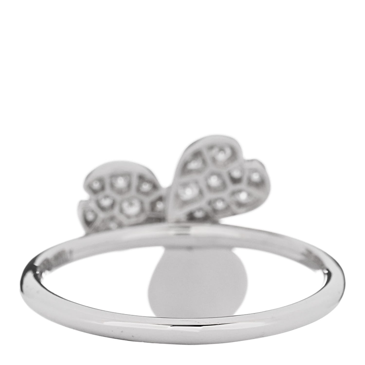 Tiffany Platinum Diamond Paper Flowers Ring 52 6 4 of 6