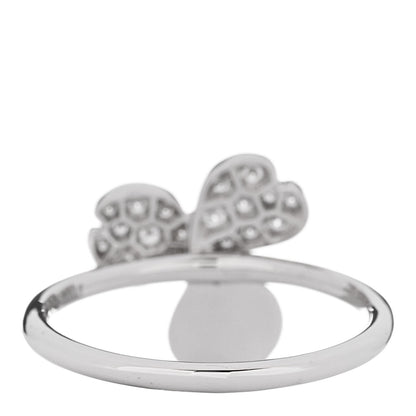 Tiffany Platinum Diamond Paper Flowers Ring 52 6 4 of 6