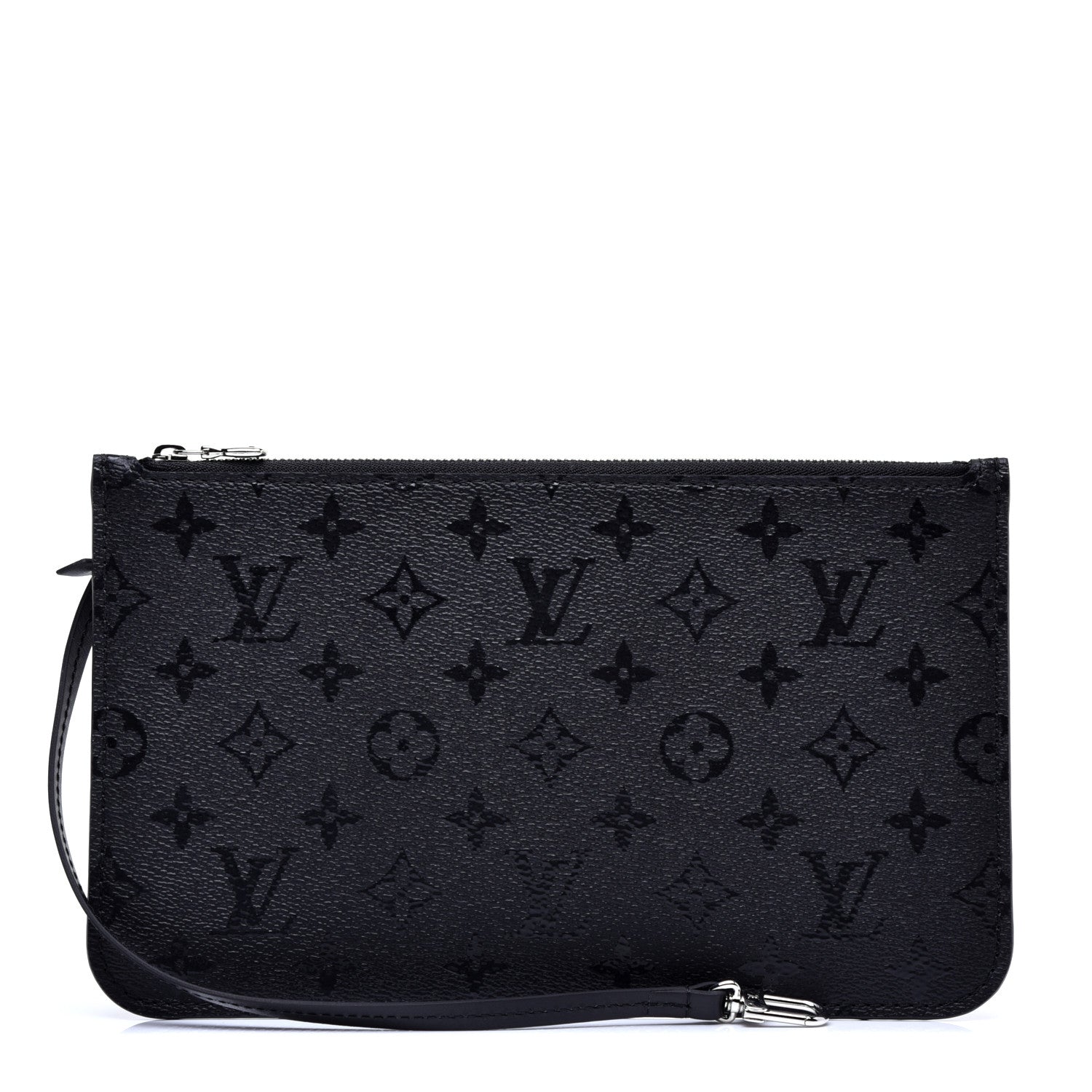 Louis Vuitton X UF Monogram Neverfull MM GM Pochette Black 1 of 7
