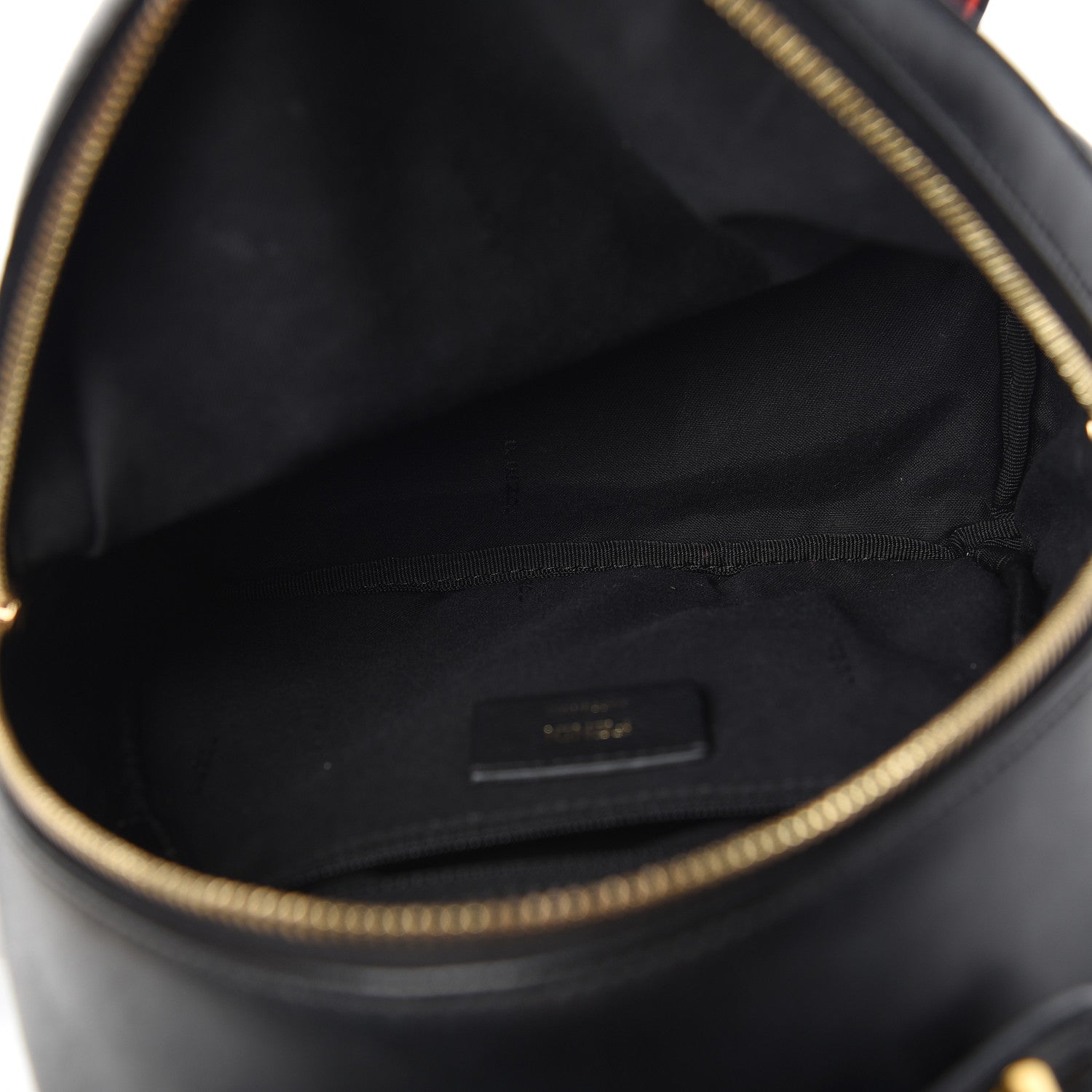 Fendi Nylon Vitello Liberty Metal Monster Eyes Studded Mini Backpack Black 5 of 10