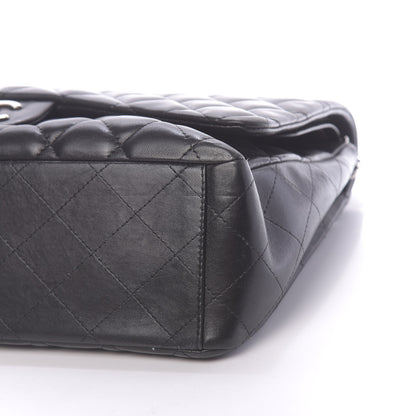 Chanel Lambskin Quilted Maxi Double Flap Black 9 of 15