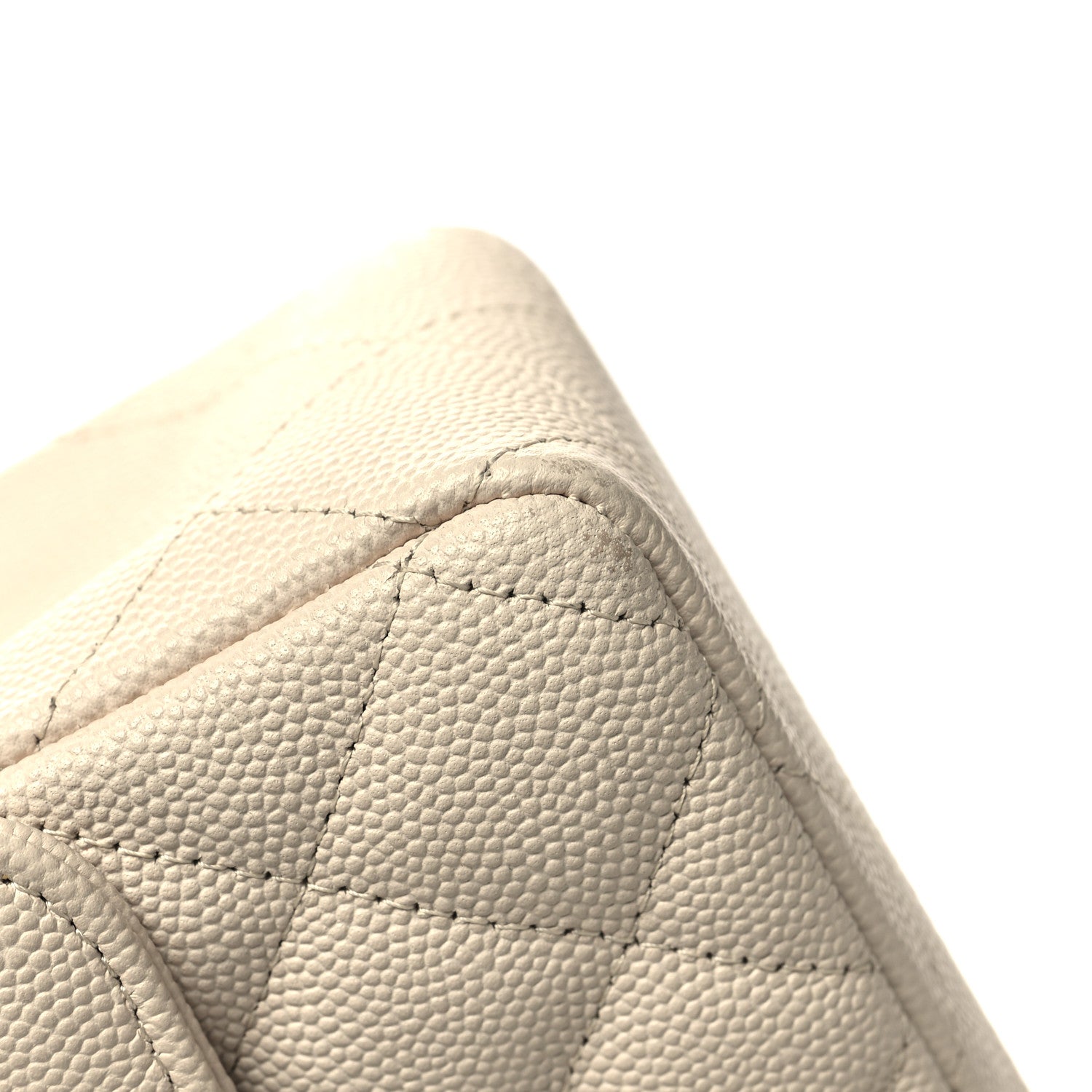 Chanel Caviar Quilted Mini Rectangular Flap Light Beige 11 of 12
