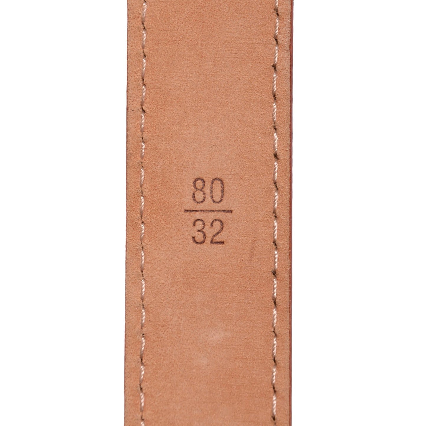 Monogram Multicolor Belt 80 32 White