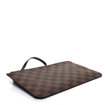 Louis Vuitton Damier Ebene Neverfull MM GM Pochette 4 of 10