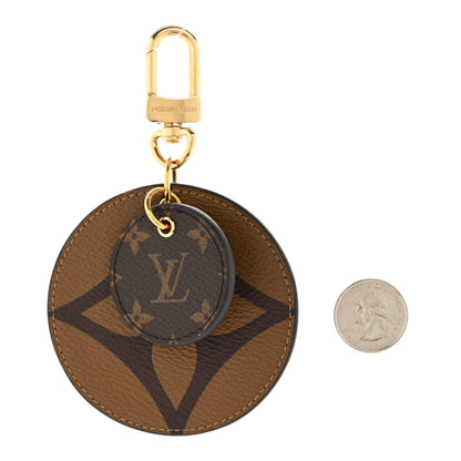 Louis Vuitton Monogram Reverse Key Holder Bag Charm 2 of 6