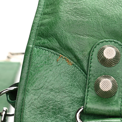 Balenciaga Agneau Giant 21 Silver Hardware City Vert Gazon 14 of 18