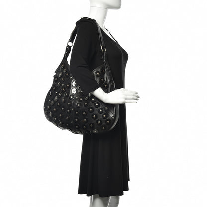 Saint Laurent Calfskin Large Jewel Hobo Black 2 of 11