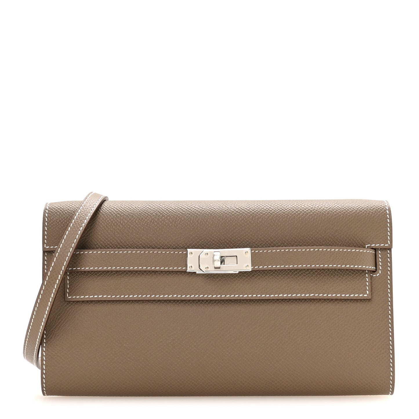 Epsom Kelly Wallet To Go Etoupe