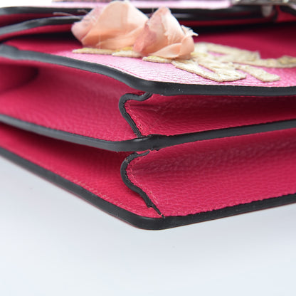 Gucci Pebbled Calfskin Embellished Guccify Small Dionysus Shoulder Bag Rosa 13 of 14