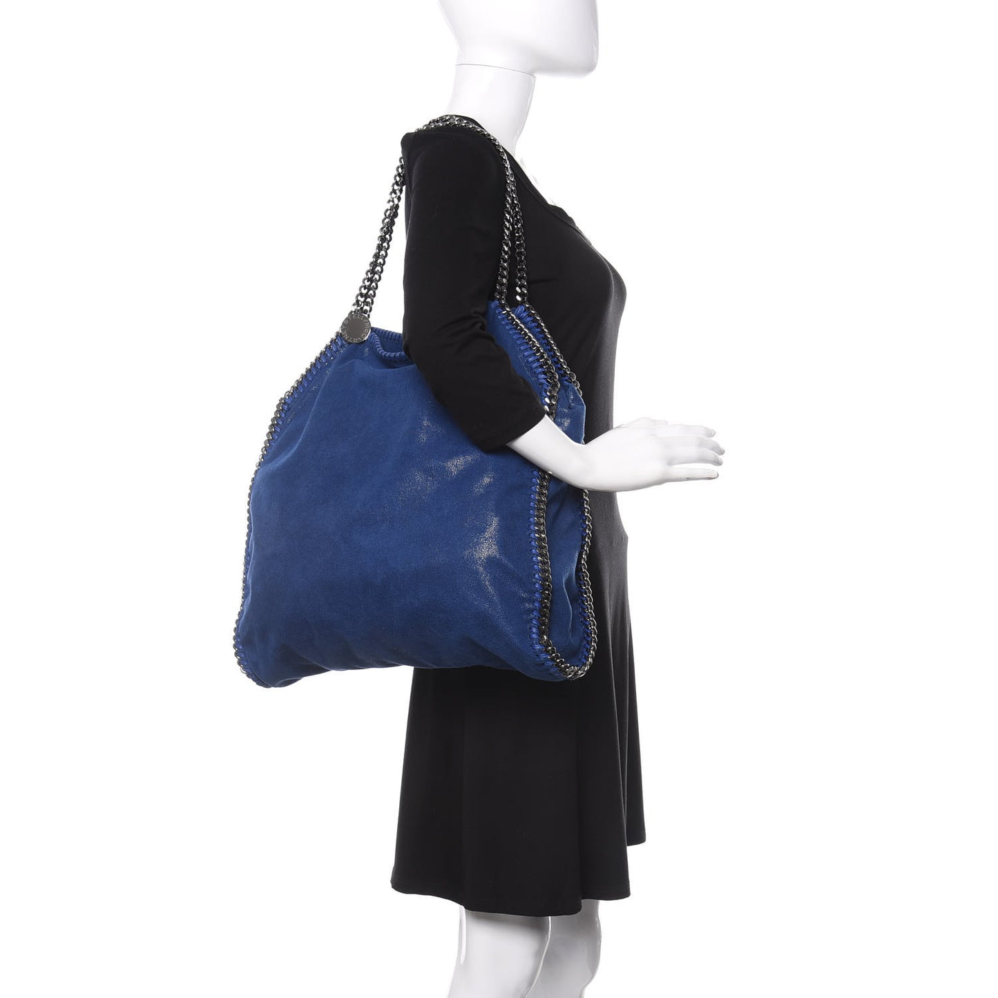 Shaggy Deer Big Falabella Tote Cornflower Blue