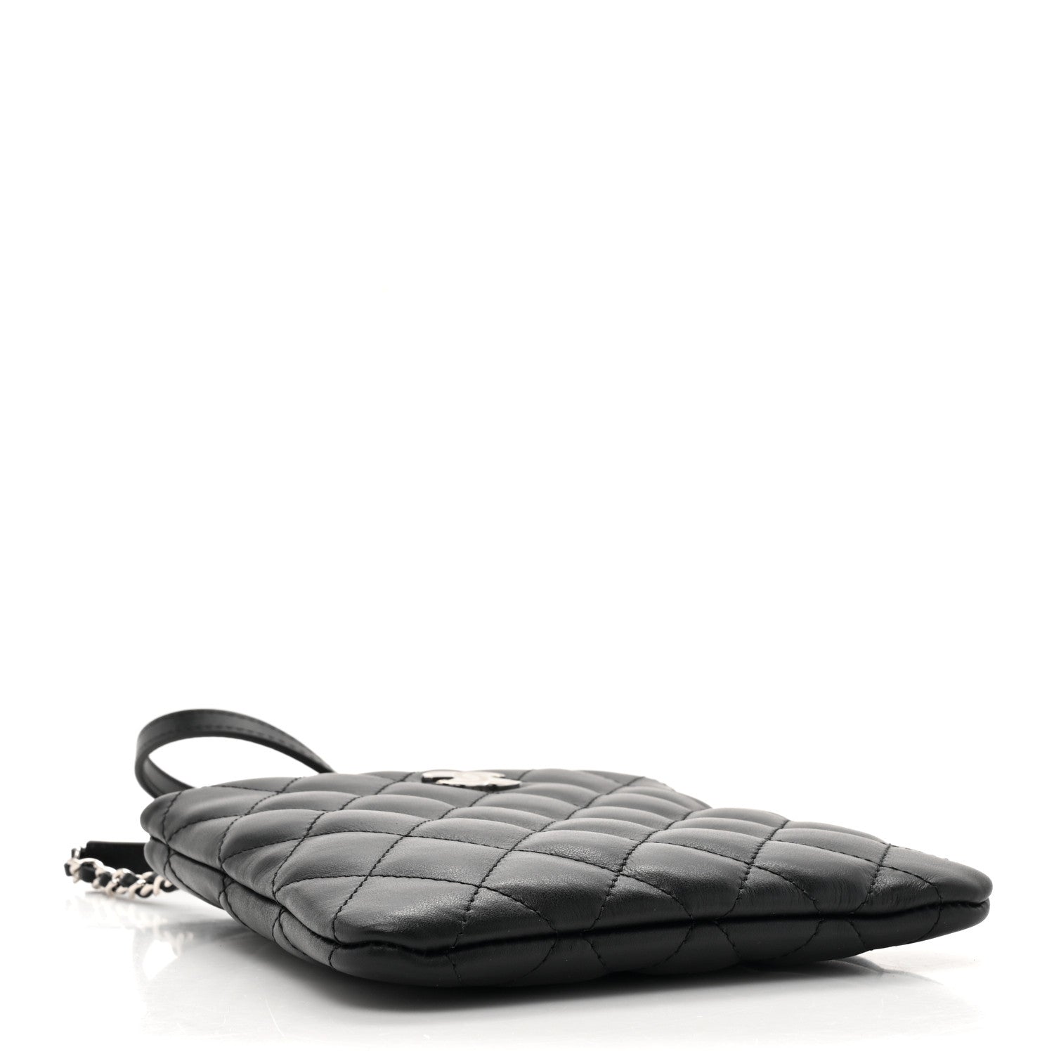 Chanel Lambskin Quilted Crossbody Bag Black 4 of 11