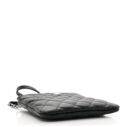 Chanel Lambskin Quilted Crossbody Bag Black 4 of 11