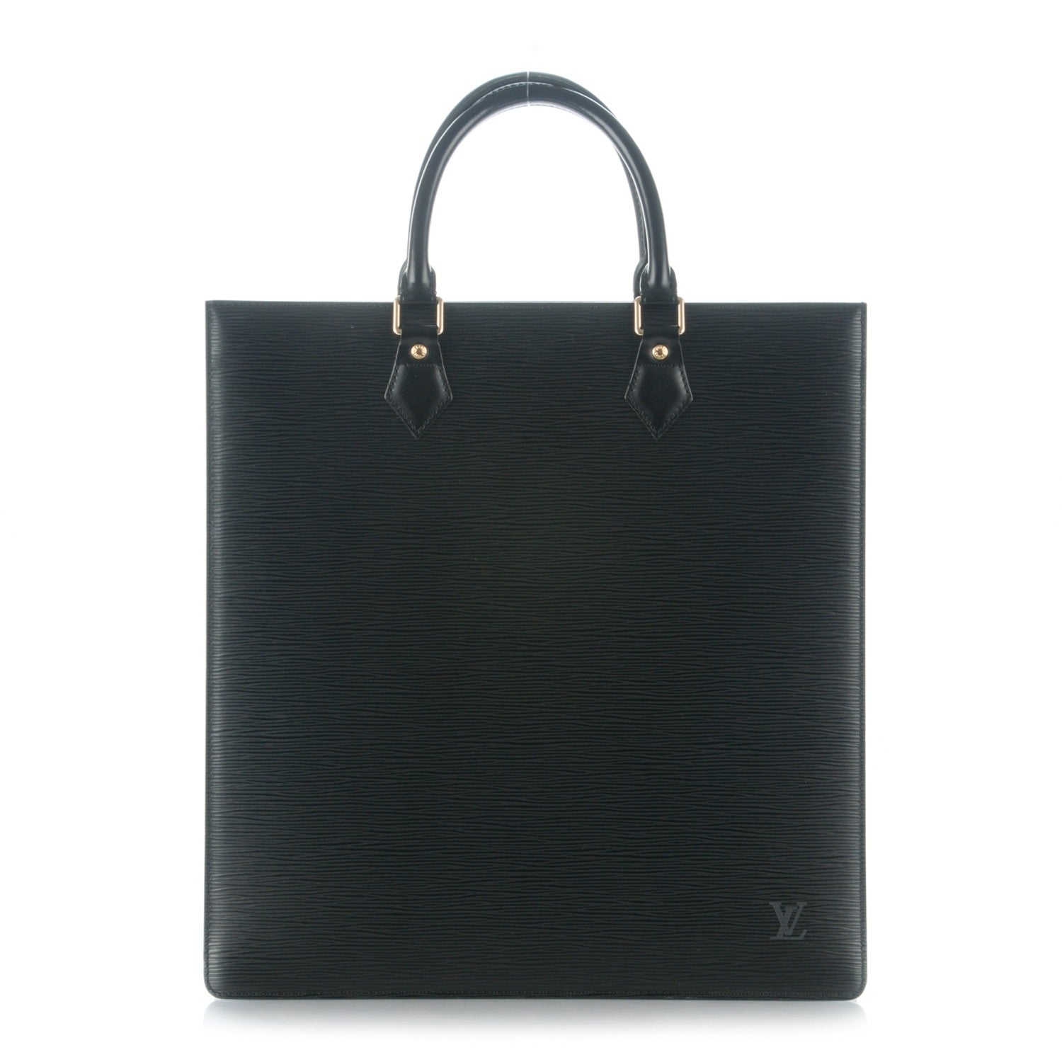 Louis Vuitton Epi Sac Plat GM Black 1 of 6