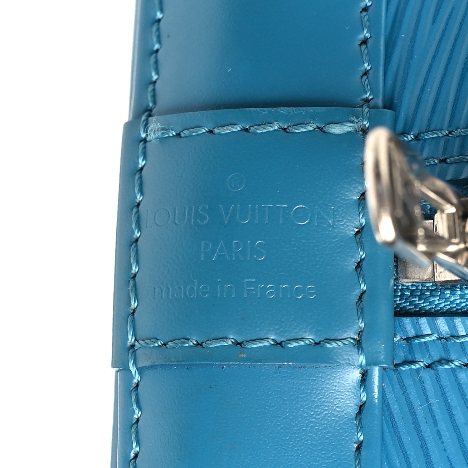 Louis Vuitton Epi Alma PM Cyan 6 of 8