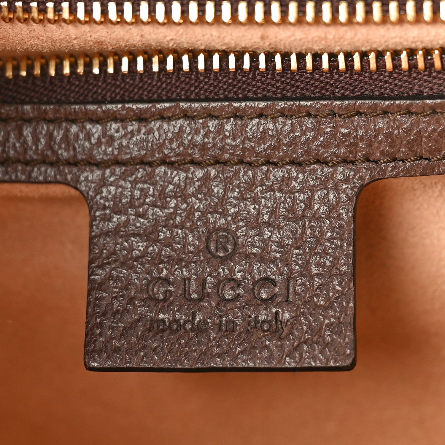 Gucci GG Supreme Monogram Web Small Ophidia Flap Messenger Bag Brown 6 of 13