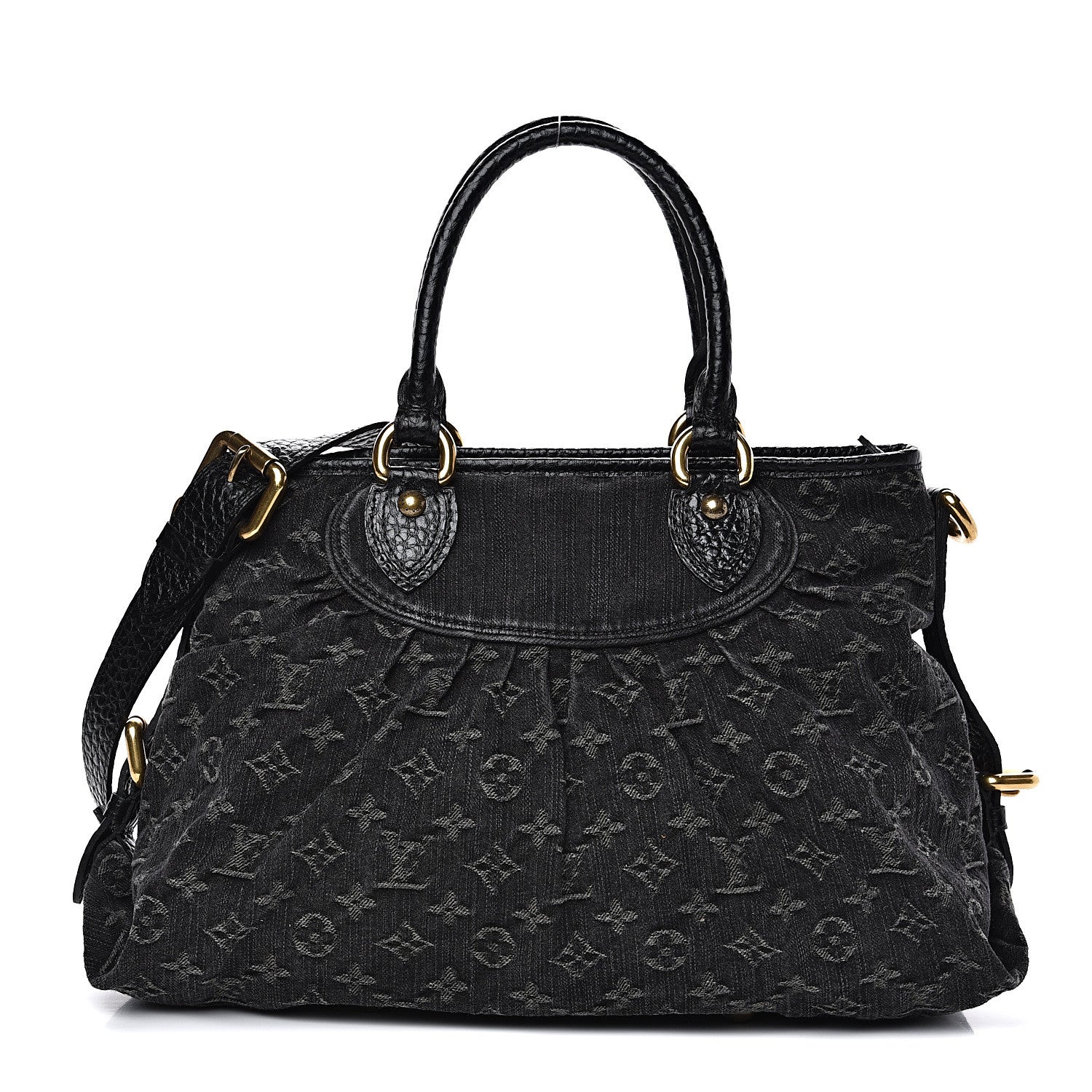 Louis Vuitton Denim Neo Cabby GM Black 1 of 10
