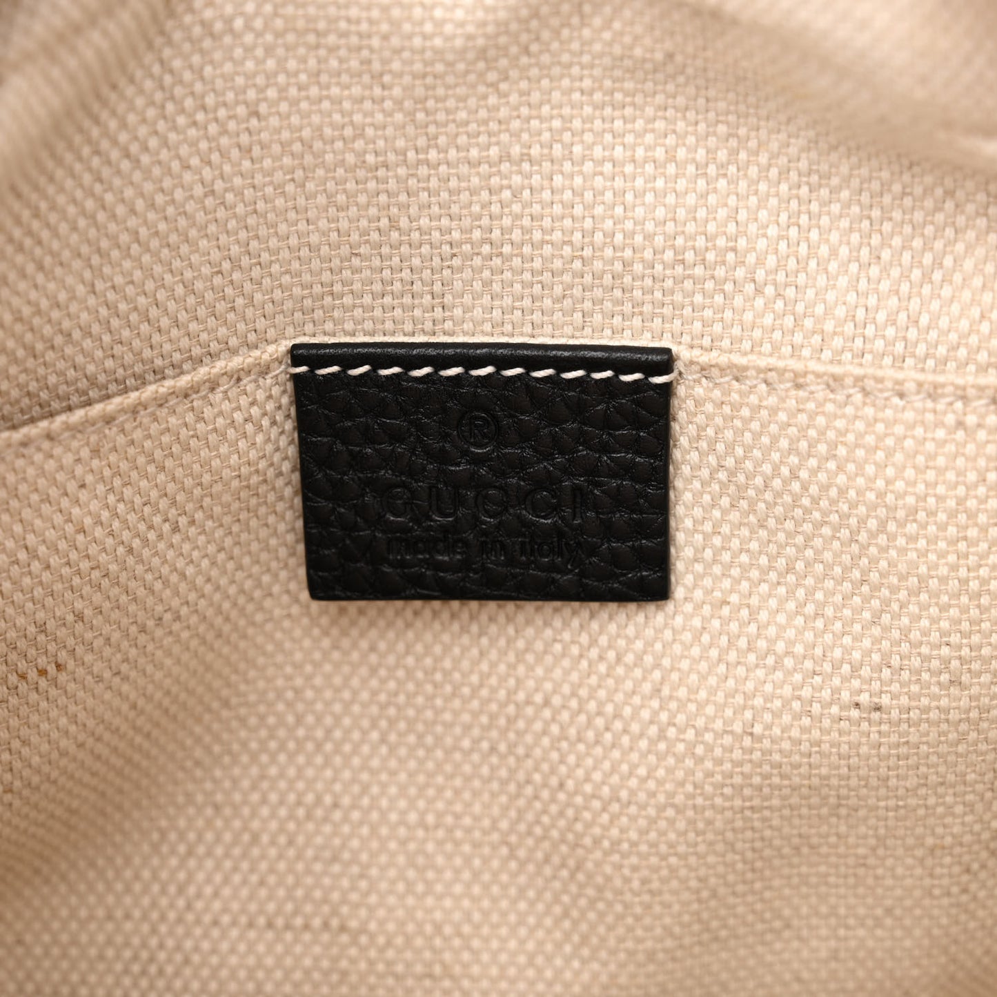 Pebbled Calfskin Small Soho Disco Bag Black