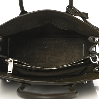 Saint Laurent Grained Calfskin Baby Sac De Jour Souple Earth 6 of 15