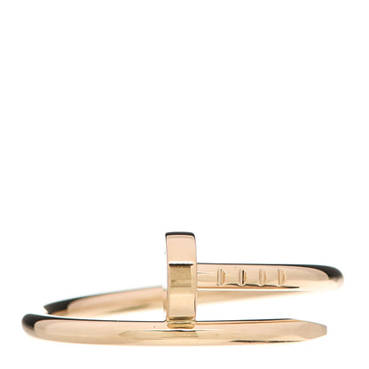 Cartier 18K Yellow Gold Small Juste Un Clou Ring 56 7.5 1 of 5