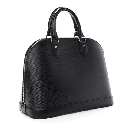 Louis Vuitton Epi Alma PM Black 3 of 11