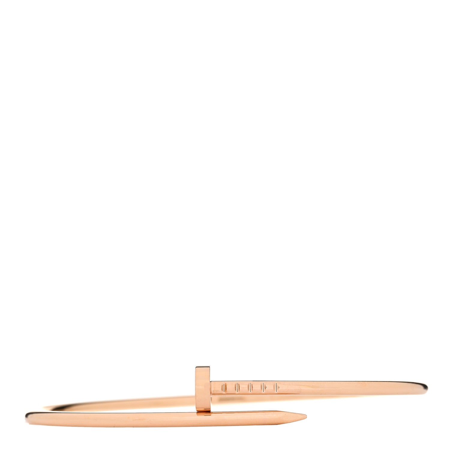 Cartier 18K Pink Gold Small Juste Un Clou Bracelet 19 1 of 6