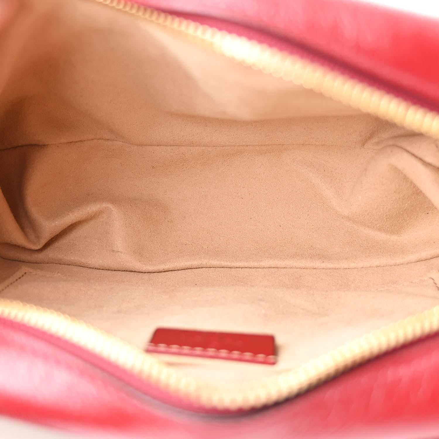 Gucci Monogram Azalea Calfskin Matelasse Diagonal Small GG Marmont Chain Shoulder Bag Beige Ebony New Cherry Red 5 of 12