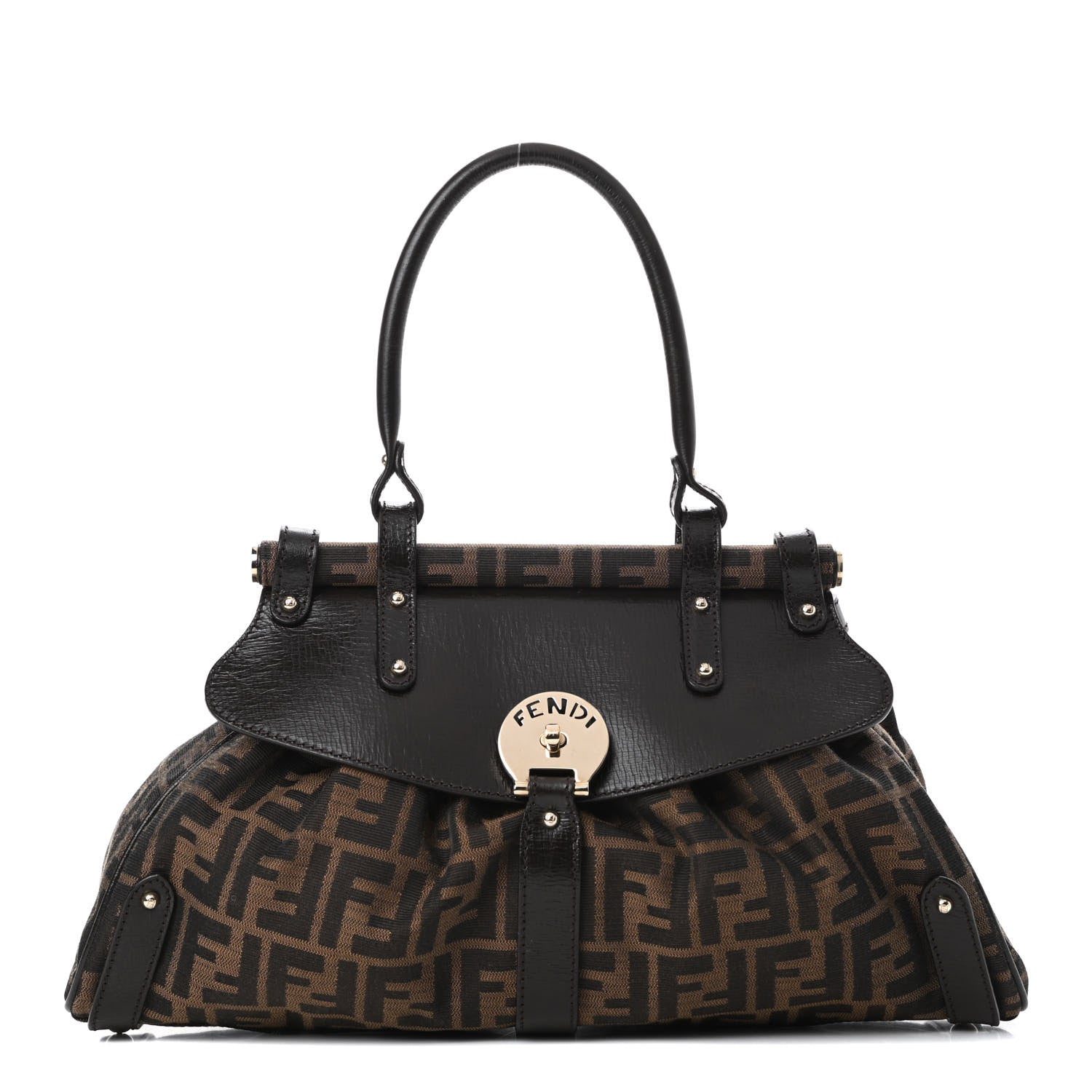 Fendi Zucca Medium Magic Bag Tobacco 1 of 12