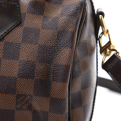 Louis Vuitton Damier Ebene Speedy Bandouliere 25 13 of 20