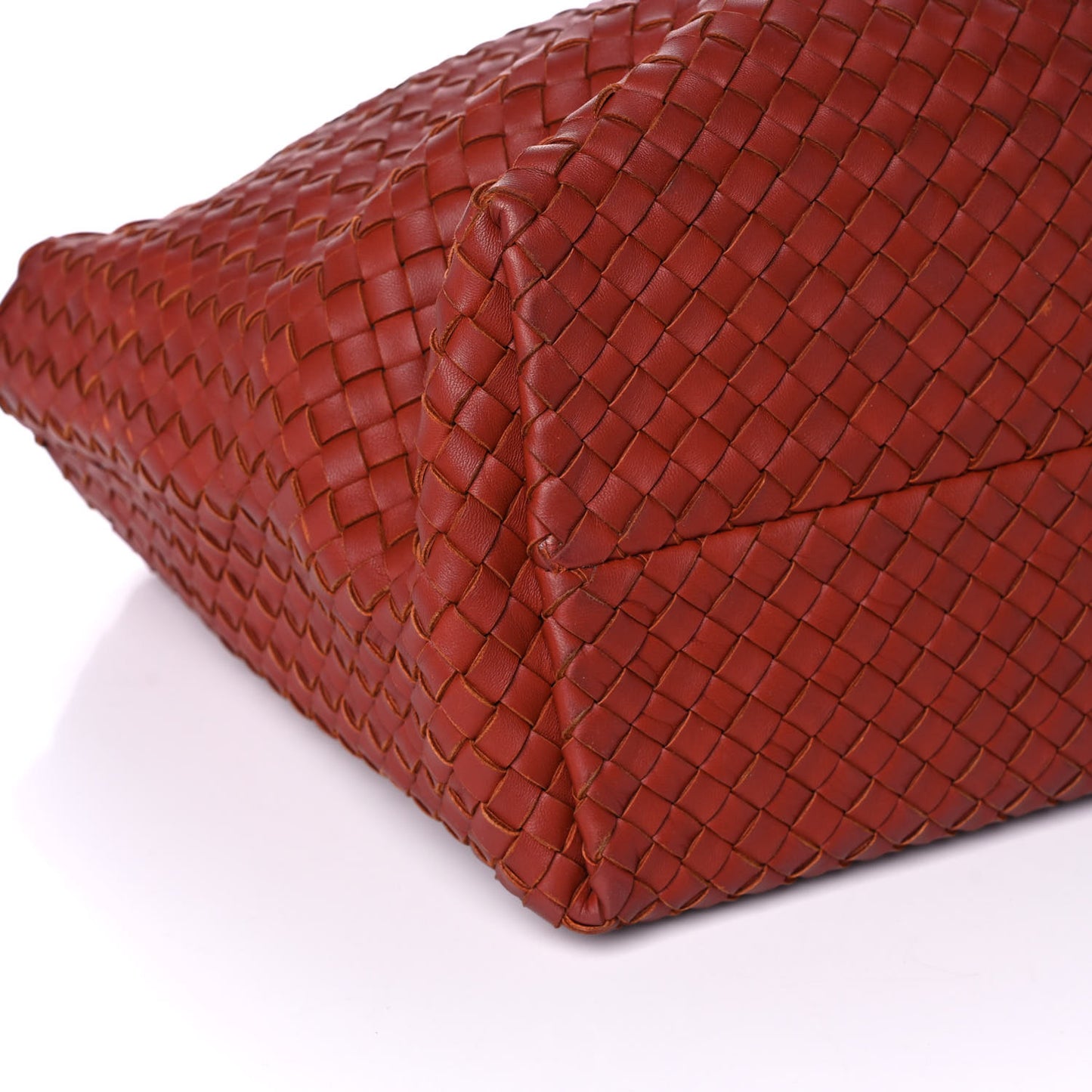 Nappa Intrecciato Medium Cabat Rust