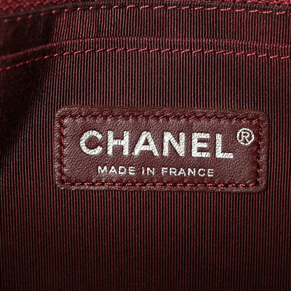 Chanel Patent Quilted Secret Label Medium Flap Black 6 of 12