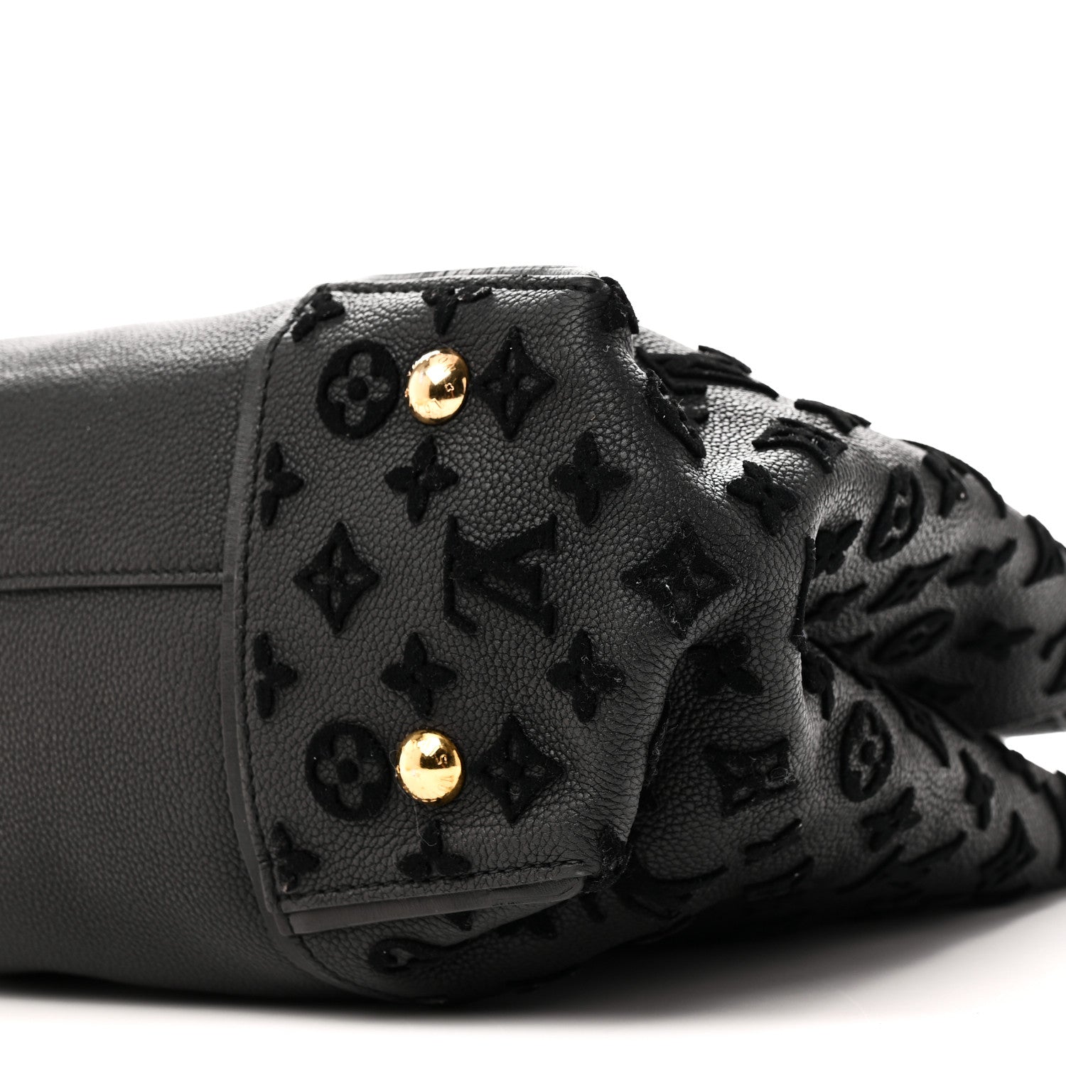 Louis Vuitton Veau Cachemire Tote W PM Black 9 of 9