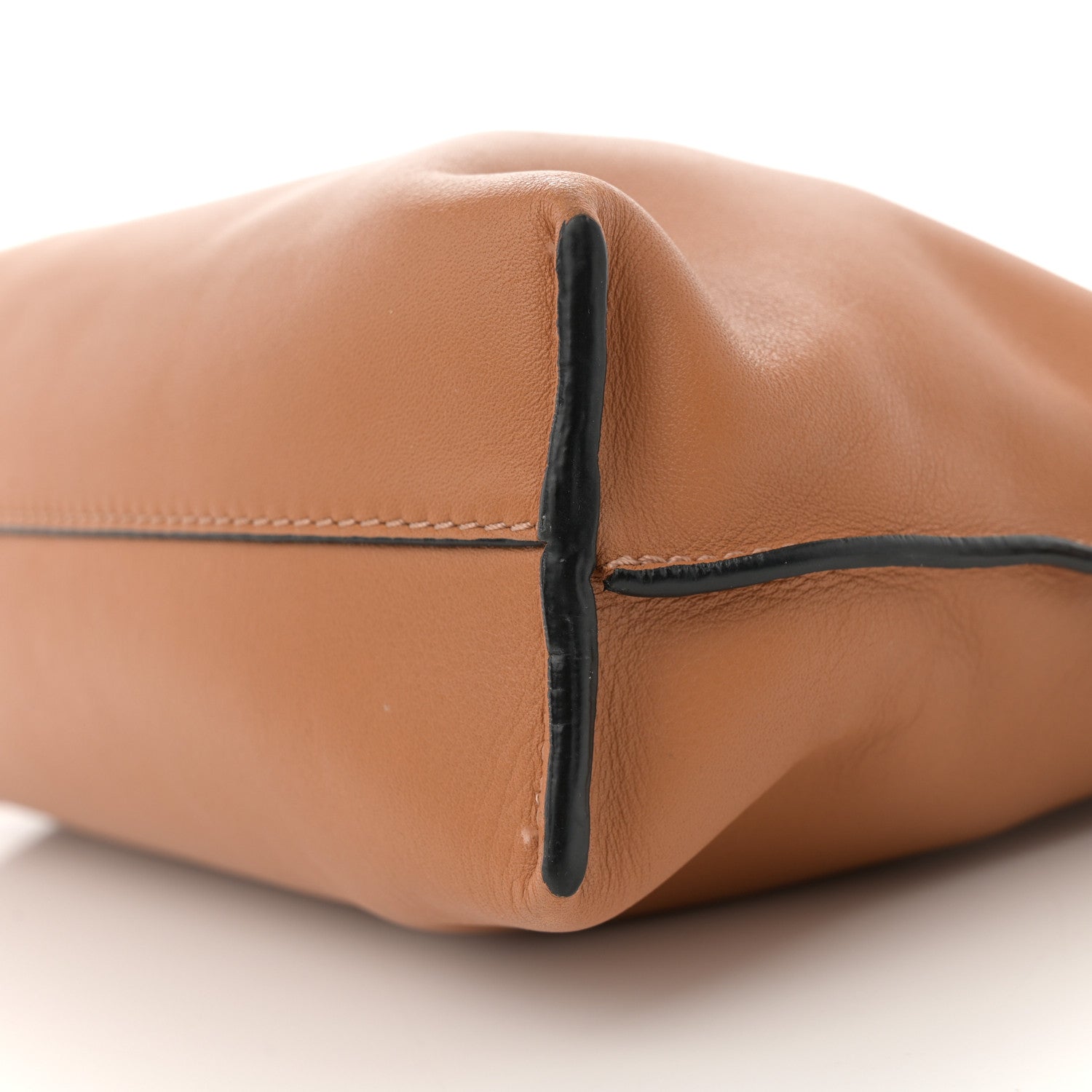 Loewe Calfskin Mini Flamenco Knot Clutch Warm Desert 10 of 14