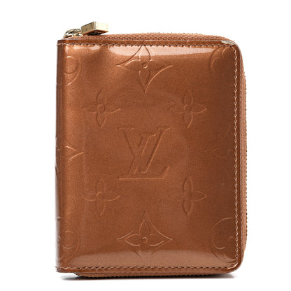 Louis Vuitton Vernis Broome Zip Wallet Bronze 1 of 13