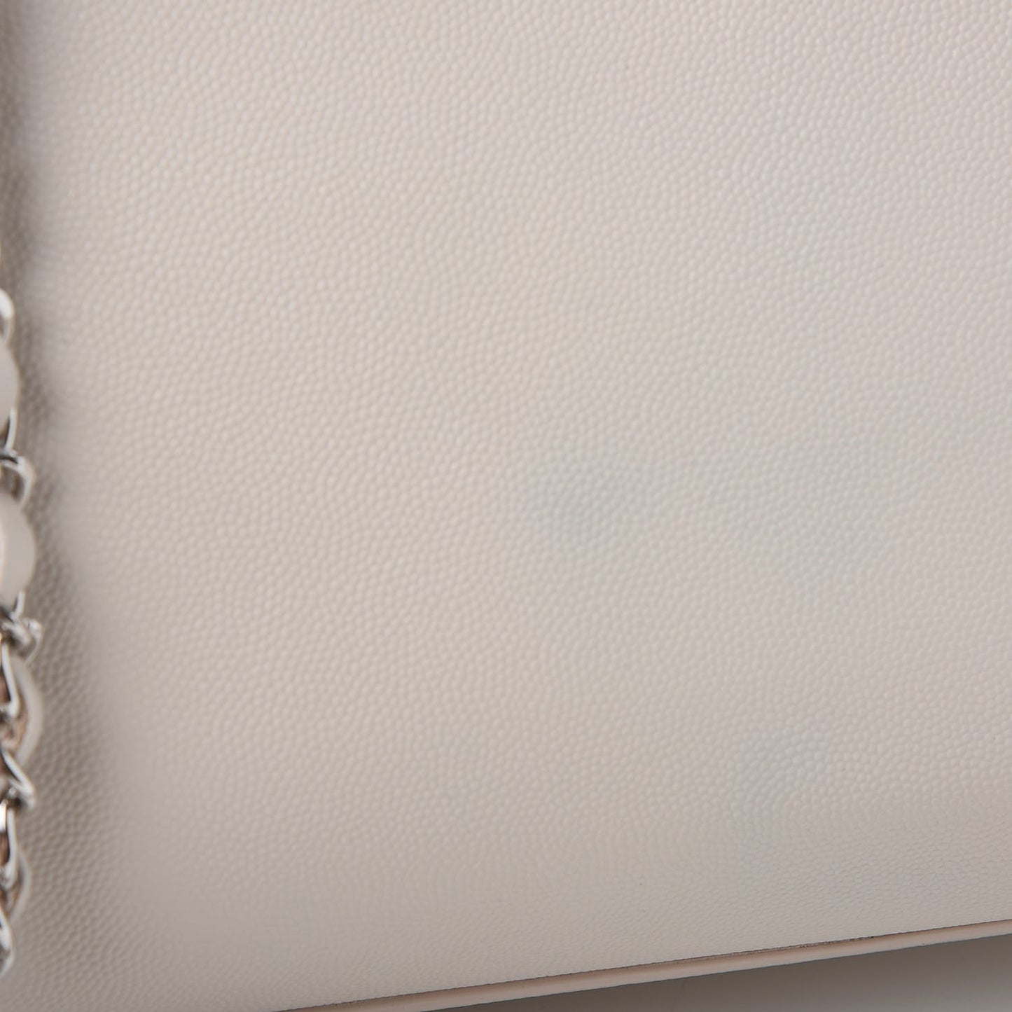 Caviar Small Studded Deauville Tote Ivory